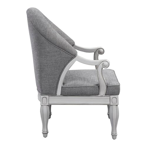 Sillón Tela Plegable Gris miniatura 5