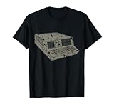 Distressed Retro Vintage Computer terminal graphic Tee Shirt