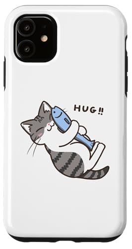 ������� HUG �˂������ �L�W�� �L�D�� ���� ���킢�� CAT �q�L �������� �l�^ �p�� �X�}�z�P�[�X iPhone 11 �p