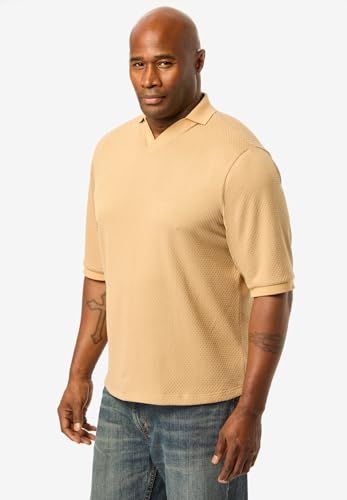 KingSize Men's Big & Tall Knit Sweater Polo3