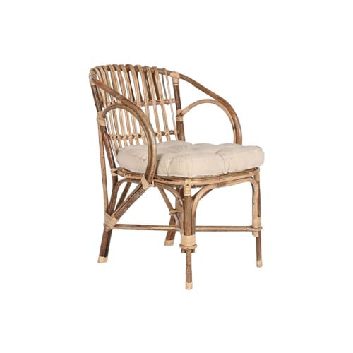 Home ESPRIT Silla de Jardín Bambú Ratán 58 x 65 x 85 cm