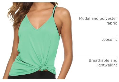 Image of LEXISLOVE Womens Workout Shirts Sexy Open Back Activewear Workout Clothes Sports Yoga Tank Tops