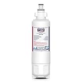 NSF/ANSI 42 Excelente Rendimiento de Filtración - La avanzada tecnología de filtración asegura que este filtro elimina/reduce el cloro, el olor y el sabor, los productos químicos orgánicos, las partículas en suspensión, así como otros contaminantes del agua potencialmente dañinos en su agua potable. Proporcionarle agua limpia y saludable.