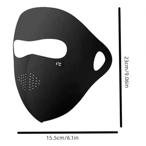 Image of 1Pc Full Face Cover Folded Women Face Mask for Outdoor Sports Climbing Traveling, UPF50+ Sun Protection Mask for Men Women, UV Full Face Masks for Bike Car (Pack, 1, count)