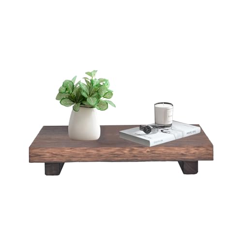 Soporte Elevador de Madera para jabón,Mostrador de baño Bandejas de Madera para la exhibición,Pedestal Riser Planta de pie para Botellas,decoración del hogar