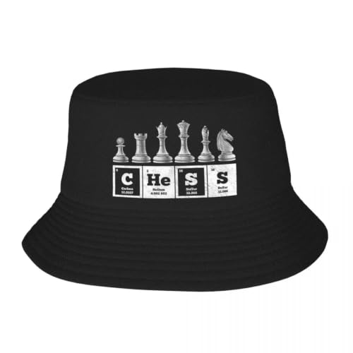 Casquette de pêche plage été pour femme look échecs tableau périodique