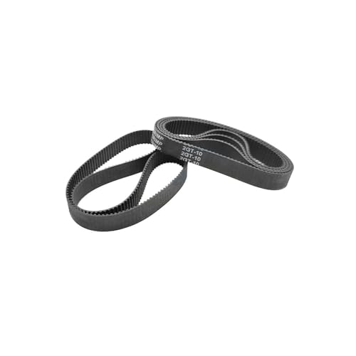 2GT Closed Loop Rubber Timing Belt Pitch Length 1000 1250 1360 1500mm Width 10mm GT2(2GT-1000mm,10PCS_10MM)