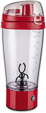 Euro Home MIX6552-VM - Mixer Shake à Pilha com Copo, Vermelho