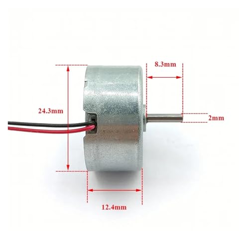 Moteur RF-300C 9V pour la conception de petits ventilateurs et prototypes DIY