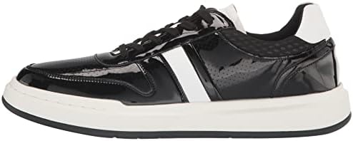 STACY ADAMS mens Cashton Lace Up Sneaker, Black Patent, 12 US | Image 7