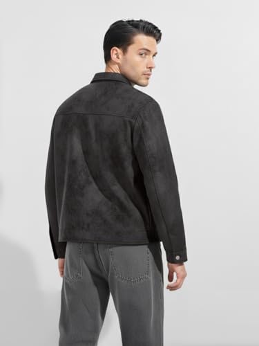Image of The Indian Garage Co Men Slim Fit Long Sleeves Polo Collar Solid Jacket