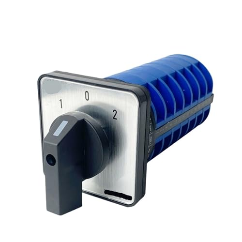 Interruptor de leva giratorio industrial LW26-32/7 de alta durabilidad 3 posiciones