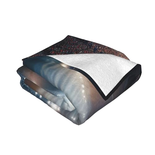 Couverture en flanelle basketball douce et chaude grand format