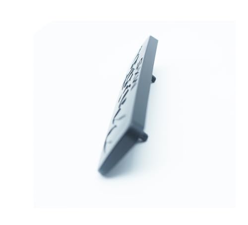 Image of 1x Miata MX-5 Replacement for 1998-2005 Rear Emblem Nameplate Badge (Matte Black)