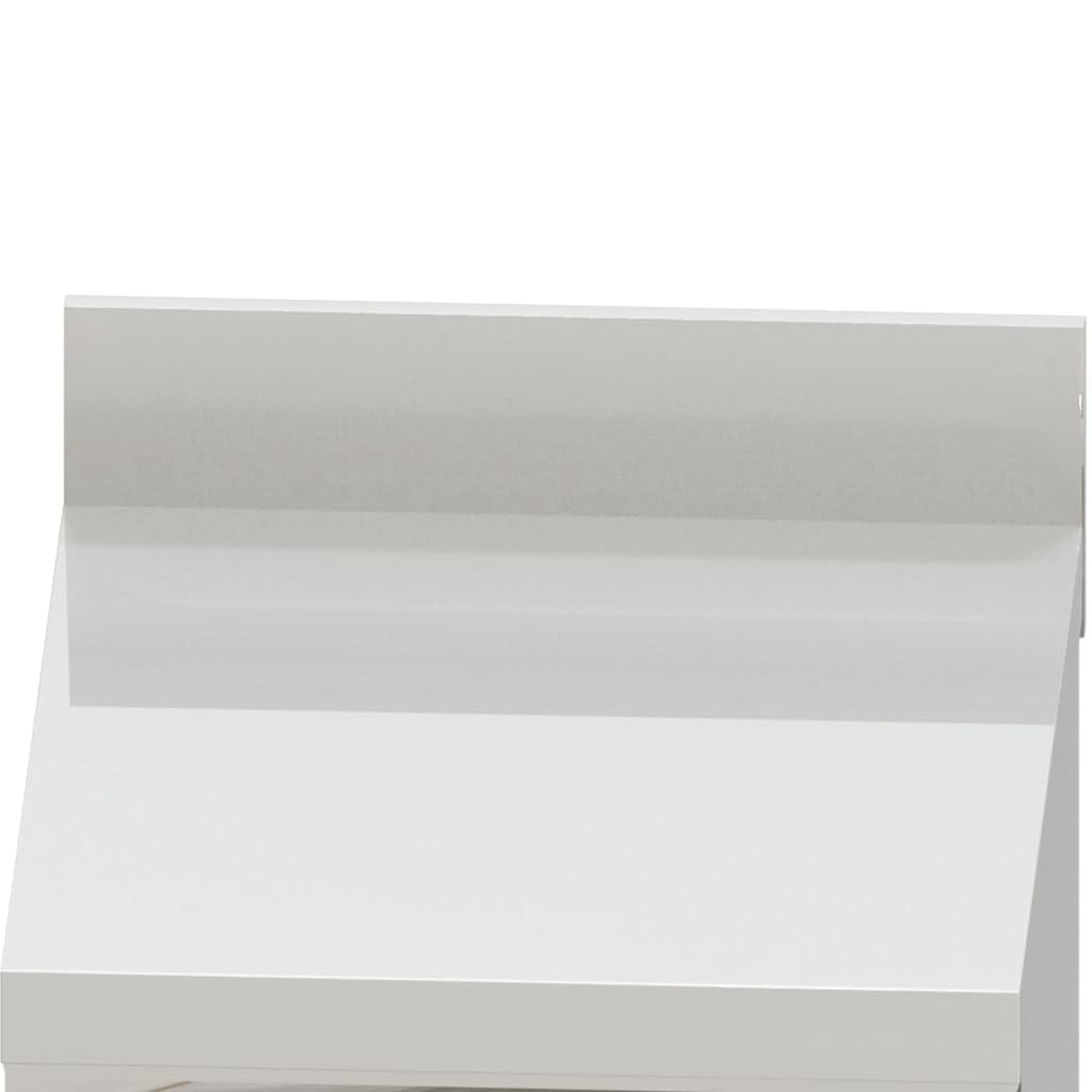 Armadi da cucina commerciali in acciaio inox con 2 cassetti, 2 pezzi, 50 x 60 x 96 cm, per gastronomia, ristoranti, ristoranti, hotel, attrezzature professionali