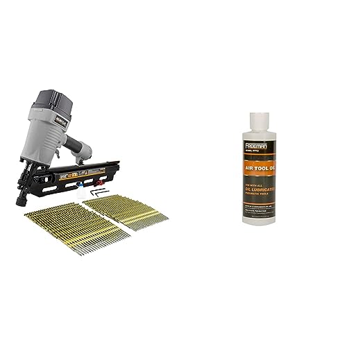 NuMax SFR2190WN Pneumatic 21 Degree 3-1/2" Full Round Head Framing