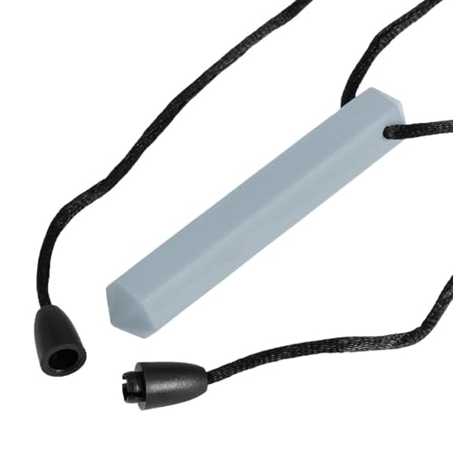 Silicone morder el remolque de masticación sensorial de varillas con diseño de piedras preciosas, material, seguro, sin BPA, ergonómico, duradero | Perfecto para dientes de bebés, entrenamiento