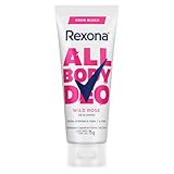 REXONA Desodorante en Crema Wild Rose, Protección contra el mal olor en todo el cuerpo, 72HR de protección 0% alcohol, 0%...