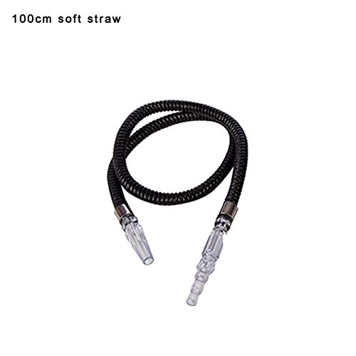 Wasserpfeife, Mittleres Shisha Komplettset, Glasvase, 100 cm Schläuche, Kohleschale, Tragbar mit Shisha Set Komplett… – Bild 7