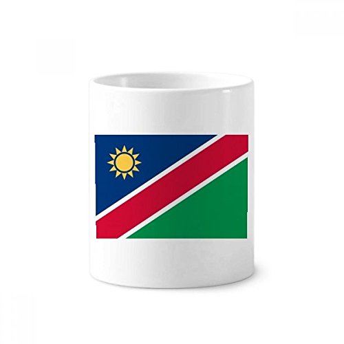 Gobelet en céramique drapeau Namibie 350ml pour brosse à dents et crayons