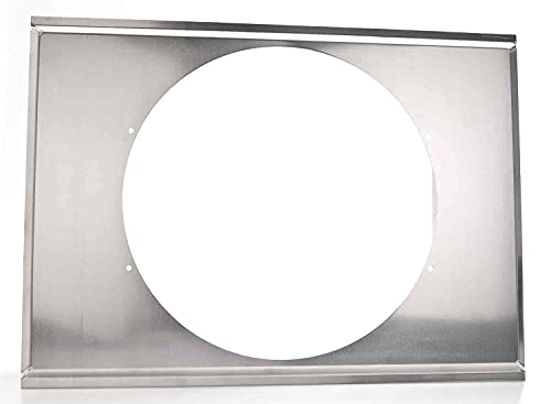 JEGS Aluminum Fan Shroud | 25 5/8 “ Wide x 17 1/2 “ High x 1/2 “ Deep | Made In USA | Designed To Fit JEGS Brand Radiator Part Numbers 555-52009 And 555-52019