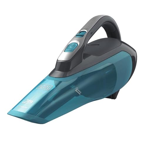 BLACK+DECKER dustbuster AdvancedClean Cordless Wet/Dry Handheld Vacuum, Titanium (HLWVA325J21)