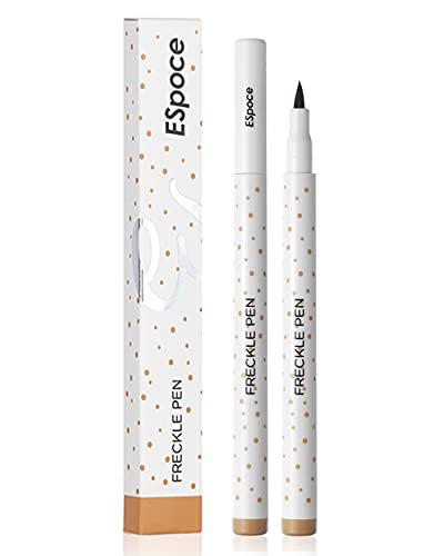 Freckle Pen , Fake Freckle & Faux Freckle Makeup Provides Long-Wearing Beauty Marks,Never Looks Harsh,Vegan And Cruelty Free Makeup! (light brown)