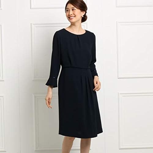 Amazon スーナウーナ ママスーツ入学式 スーツ卒業式 スーツ ベルクロスクルーネックワンピース ネイビー 093 38 M ワンピーススーツ 通販