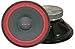 Mr. Dj WOOFER PA108 300-Watt Subwoofer, Black/Red