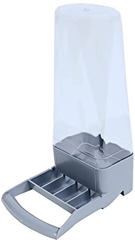 Voltrega silo d'alimentation en plastique gris