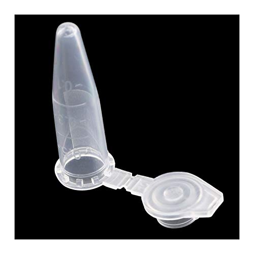 Tegg CGPMVT-0.5ML-200 Centrifuge Tubes 200Pcs 0.5 Ml Clear Graduated Polypropylene Microcentrifuge Vials Tubes thumb #3