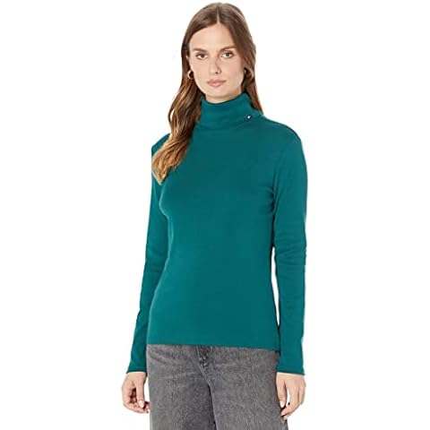 Tommy Hilfiger Women's Long Sleeve Turtleneck Sweater Cover
