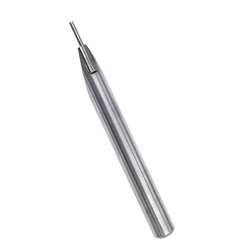 Image of Cylindrical Pin Probe Insert 1.5mm Diameter Tungsten Carbide Tip 8mm Diameter Shank 80mm Length for Height Gauge (1.5mm Diameter tip)