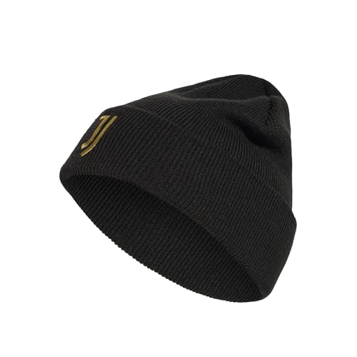 Bonnet Laine Juventus adidas unisexe noir confortable pour supporter