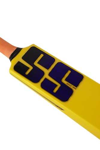 Image of SS Plastic Cricket Bat Size 4 | Kids Lightweight Plastic Cricket Bat | Durable Bat for Tennis Ball & Backyard Cricket Play