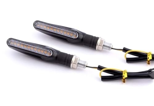 Clignotants universels moto ambre résolvez vos problèmes de signalisation 12V