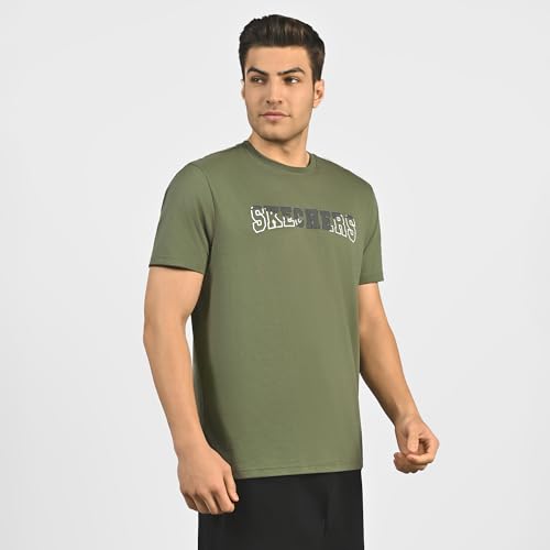 Image of Skechers Men Dual Print Varsity Graphic Black T-Shirts