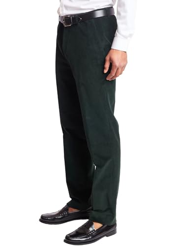 Men's Classic Fit Velvet Dress Pants for Wedding Dinner2