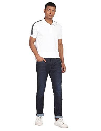 Image of Arrow New York Men's Cotton New York Regular Fit Polo Shirt