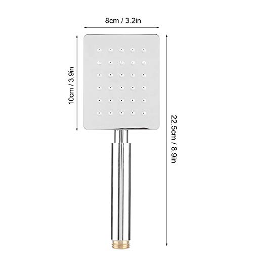 Regadera manual de latón sólido para baño miniatura 2