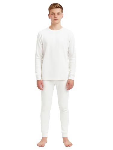 Image of Bodycare Insider Anti-Bacterial Solid Kids Thermal Top & Bottom Unisex Set