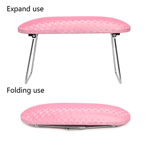Krofaue KR20220311PMJSZ Nail Arm Rest,Professional Microfiber Leather Nail Hand Rest Stand Arm Rest thumb #4