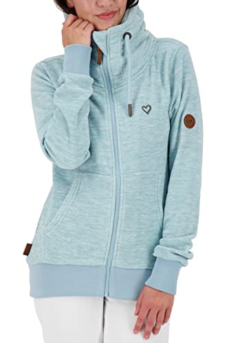ALIFE and Kickin VivianAK F Sweatjacket – Damen Fleecejacke –...