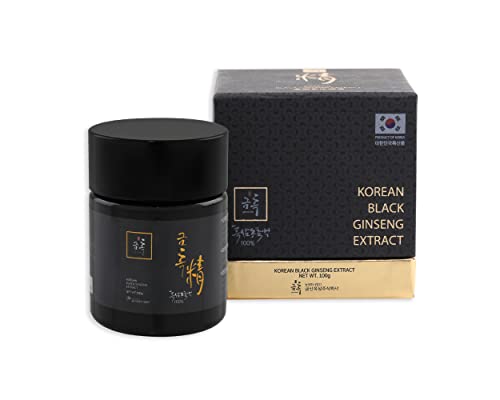 Ginseng Noir Coréen 100g Extrait Concentré 100% Naturel - Cure de...