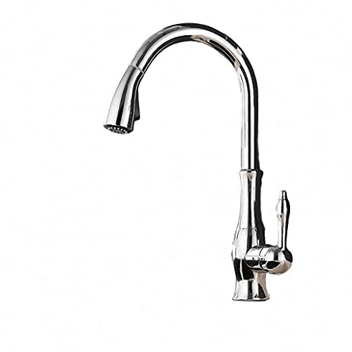 Robinet de cuisine extractible mitigeur monotrou orientable