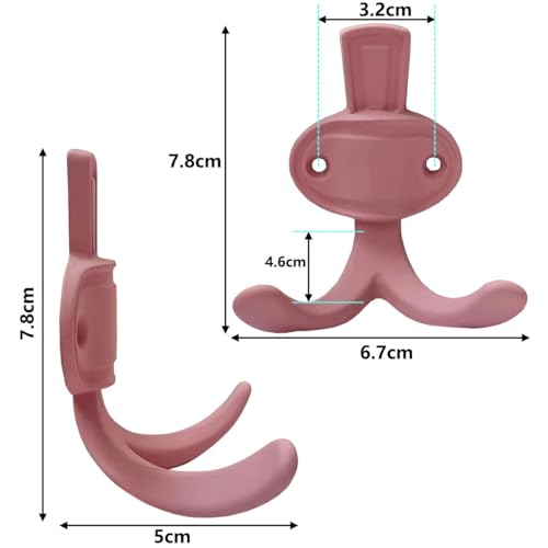 Pinkcoathookkidswallhooksbackpackrackhookcutedoublehooksforhangingtowelkeyinchildrensroomnurserydecorativemetalwallmounted3packpink Urban Country Home Decor Pink coat hook kids wall hooks backpack rack hook cute double hooks for hanging towel key in childrens room nursery decorative metal wall mounted 3 pack pink urban country home decor