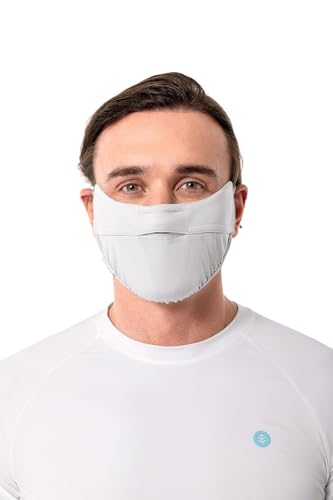 Coolibar UV Face Mask with Adjustable Features - UPF 50+ Sun Protection - Zenith