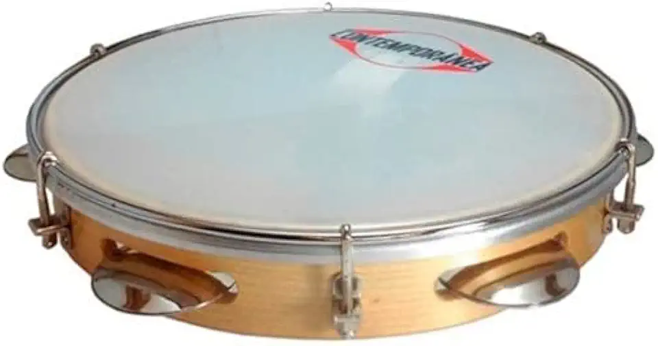 Pandeiro Contemporanea Light 82Lt 10 Pol Madeira Nylon
