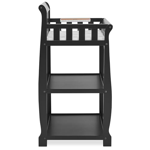 Image of Dream On Me Ashton Changing Table, Black , 34x20x40 Inch (Pack of 1)