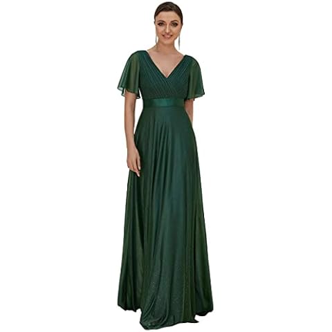 Ever-Pretty Dark Green Evening Dress for Bridesmaid Cover